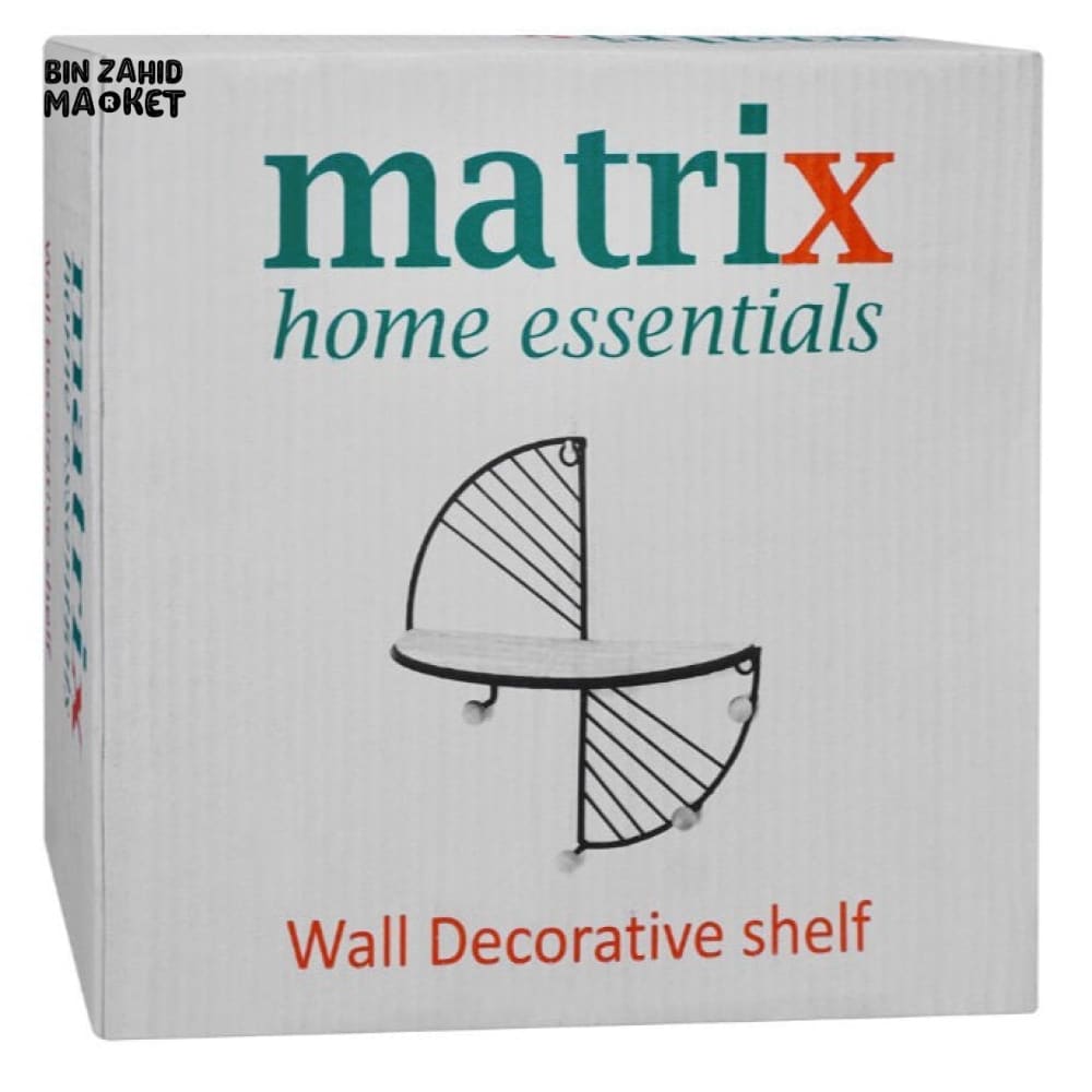 METAL WALL-MOUNTED STORAGE SHELF