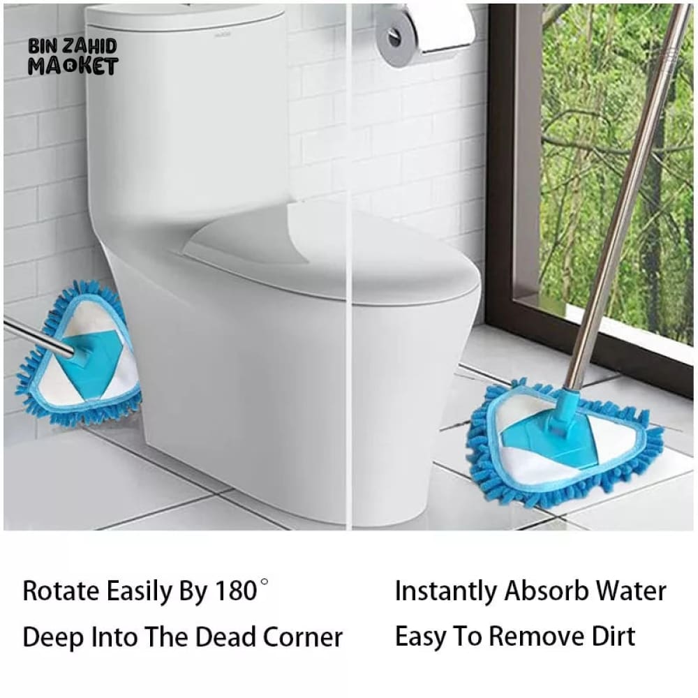 MICROFIBRE TRIANGLE CLEANING MOP