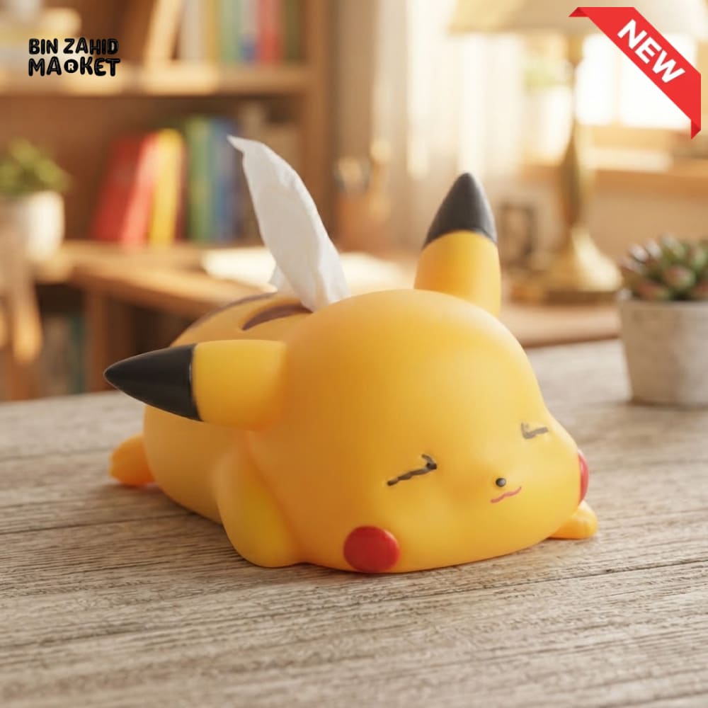 MIMO CUTE YELLOW CARTOON ANIMAL-SHAPED DECORATIVE TISSUE BOX HOLDER