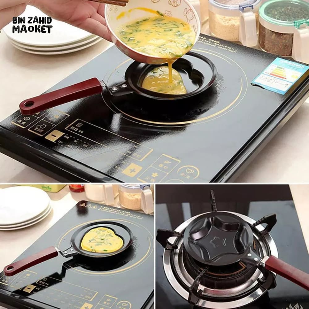 MINI CUTE SHAPED EGG FRYING PAN