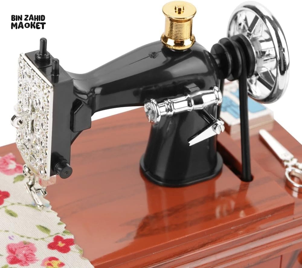 MINI MUSICAL TREADLE SEWING MACHINE