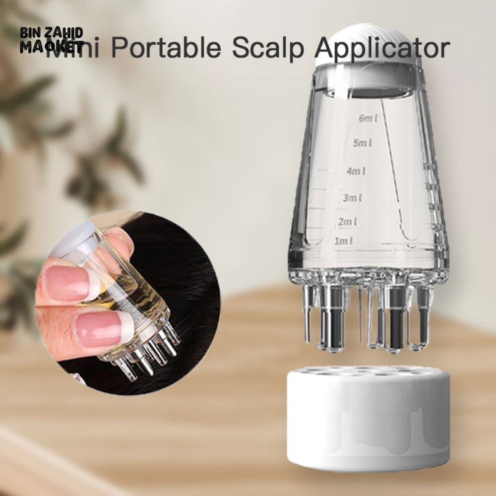 MINI PORTABLE SCALP APPLICATOR – LIQUID COMB FOR HAIR ROOTS MASSAGE