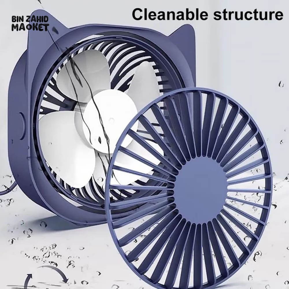 MINI RECHARGEABLE DESKTOP FAN