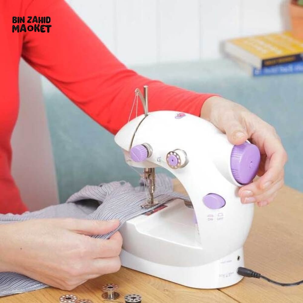 MINI SEWING MACHINE WITH 2 LEVELS SPEEDS