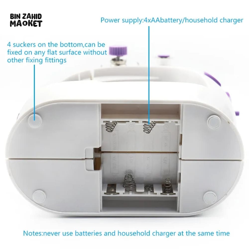 MINI SEWING MACHINE WITH 2 LEVELS SPEEDS