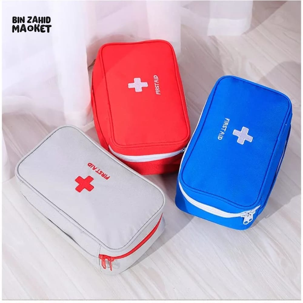 MINI TRAVEL MEDICINE FIRST AID POUCH