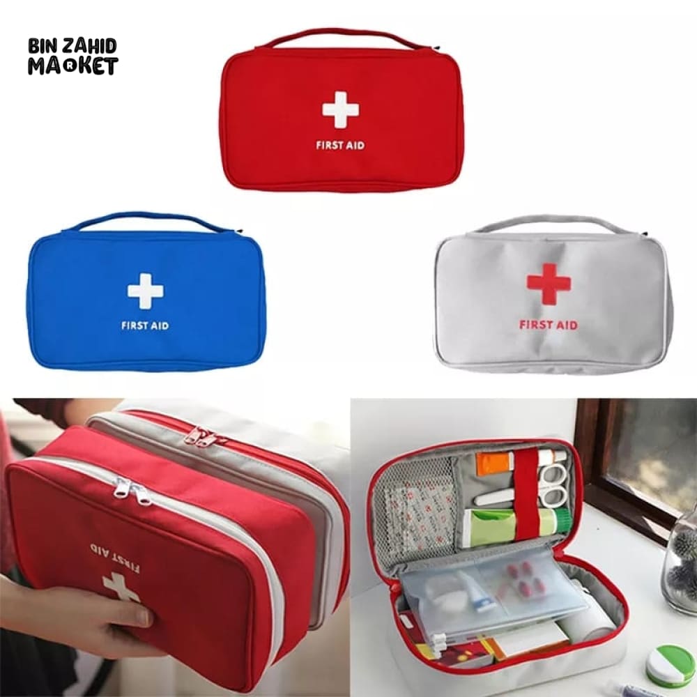 MINI TRAVEL MEDICINE FIRST AID POUCH