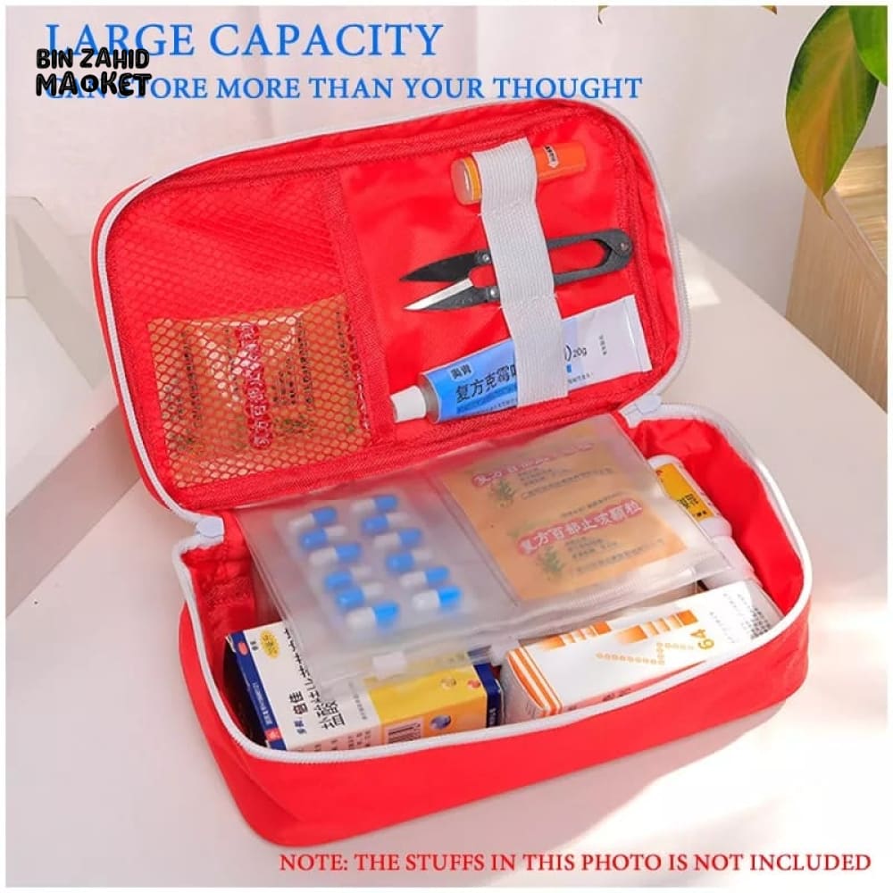 MINI TRAVEL MEDICINE FIRST AID POUCH