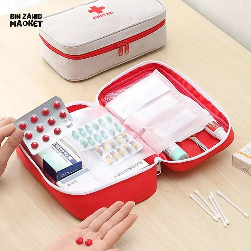 MINI TRAVEL MEDICINE FIRST AID POUCH