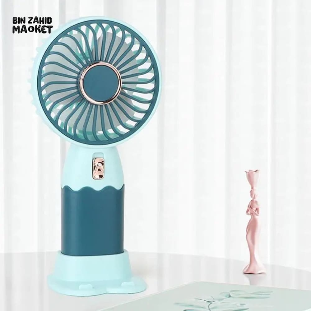 MINI USB FAN WITH MOBILE HOLDER