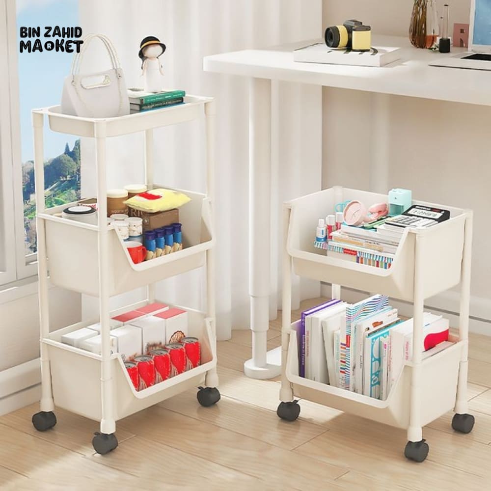 MODERN 3X LAYERS STORAGE CART