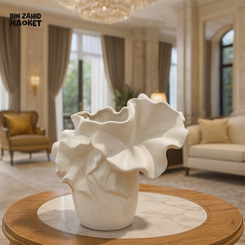 MODERN CERAMIC ARTISTIC VASE – LUXURY HOME DECOR CENTERPIECE