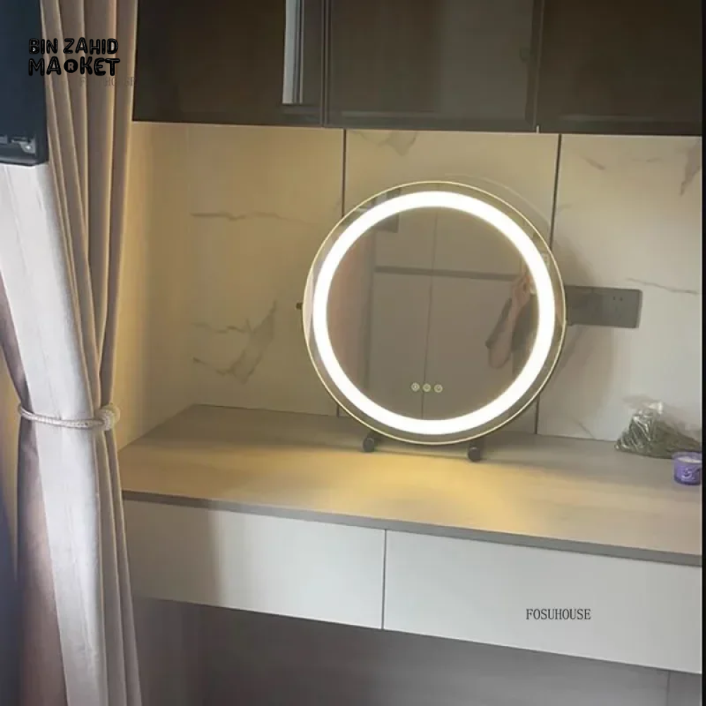MODERN LED SMART DRESSING MIRROR WALL-MOUNTED BATHROOM & MAKEUP MIRROR FOR HOME & HOTEL DECOR