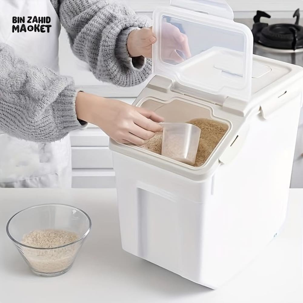 MOISTURE PROOF RICE & FLOUR STORAGE BOX