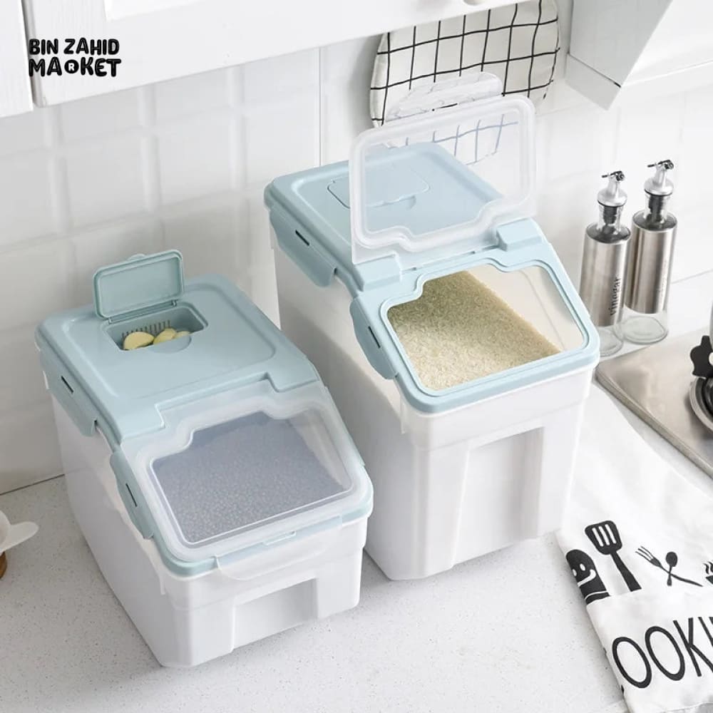 MOISTURE PROOF RICE & FLOUR STORAGE BOX