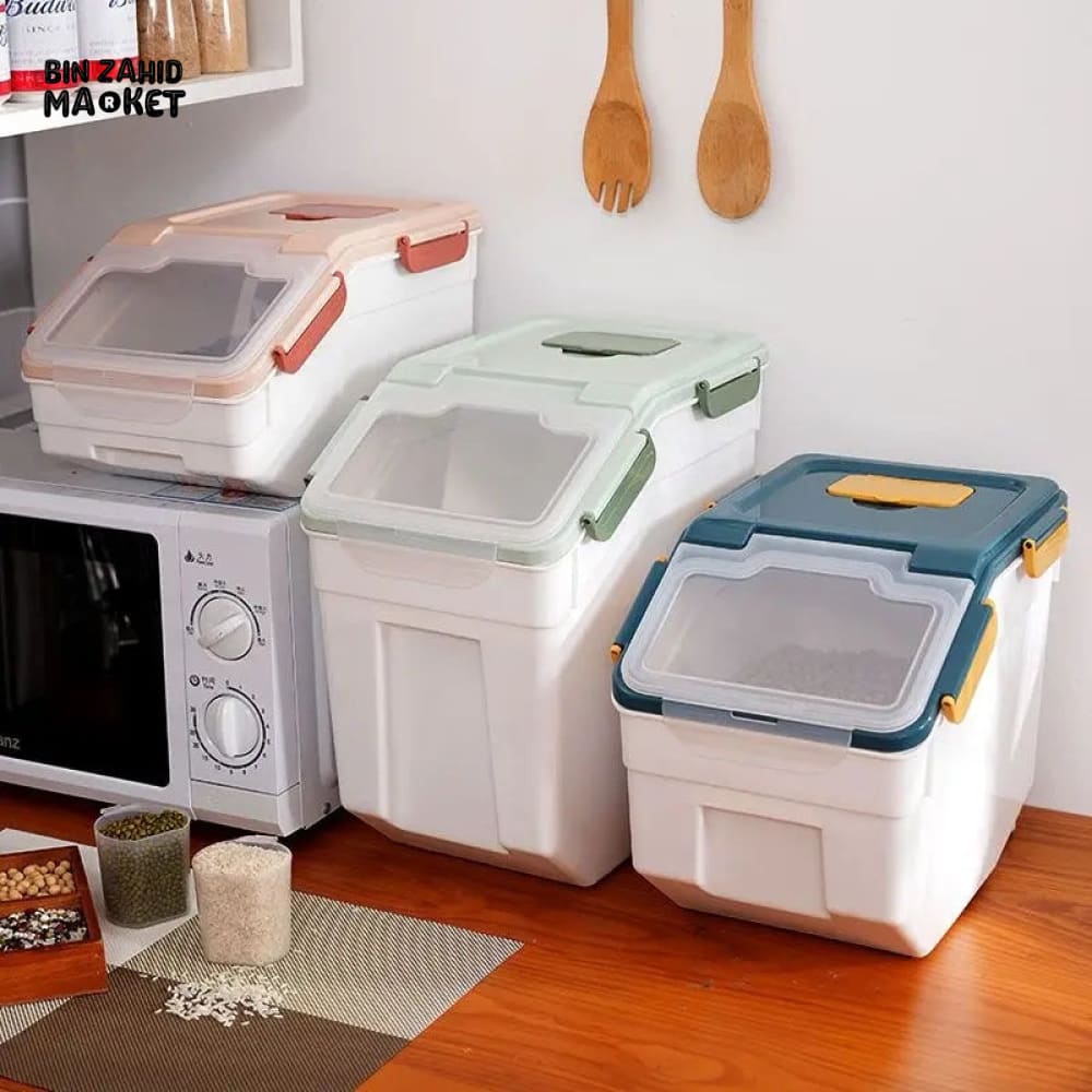 MOISTURE PROOF RICE & FLOUR STORAGE BOX