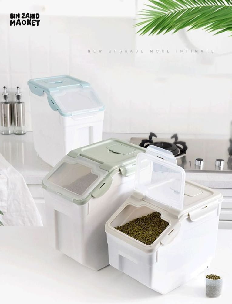 MOISTURE PROOF RICE & FLOUR STORAGE BOX