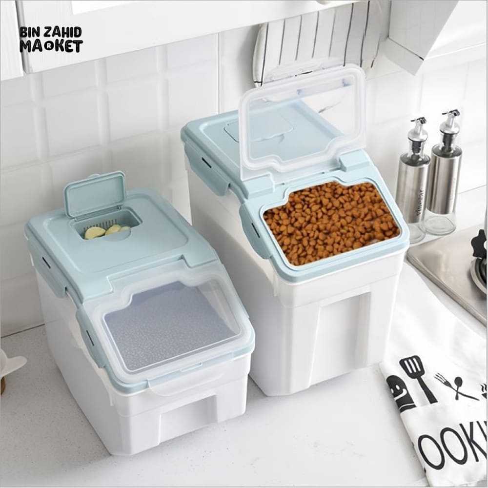 MOISTURE PROOF RICE & FLOUR STORAGE BOX