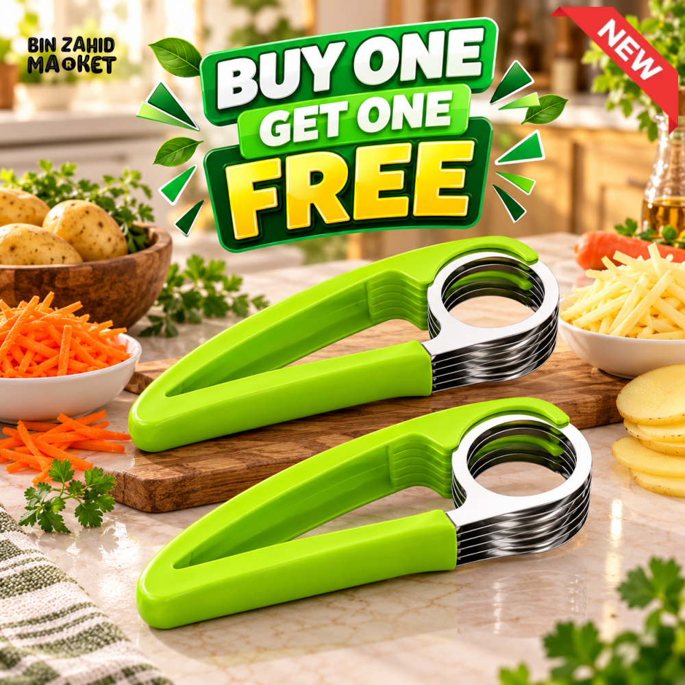 MULTI-BLADE FRUIT & VEGETABLE SLICER - Vegetable Cutters & Slicers