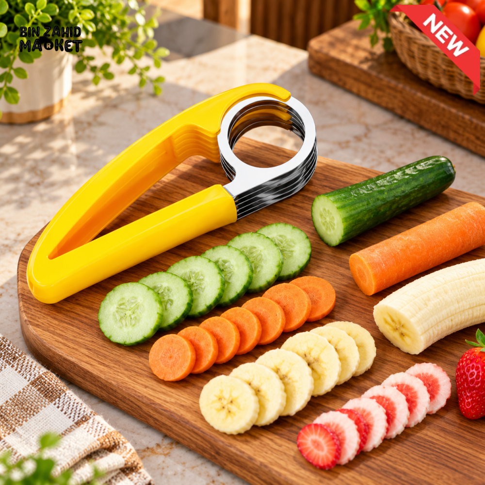 MULTI-BLADE FRUIT & VEGETABLE SLICER - Vegetable Cutters & Slicers