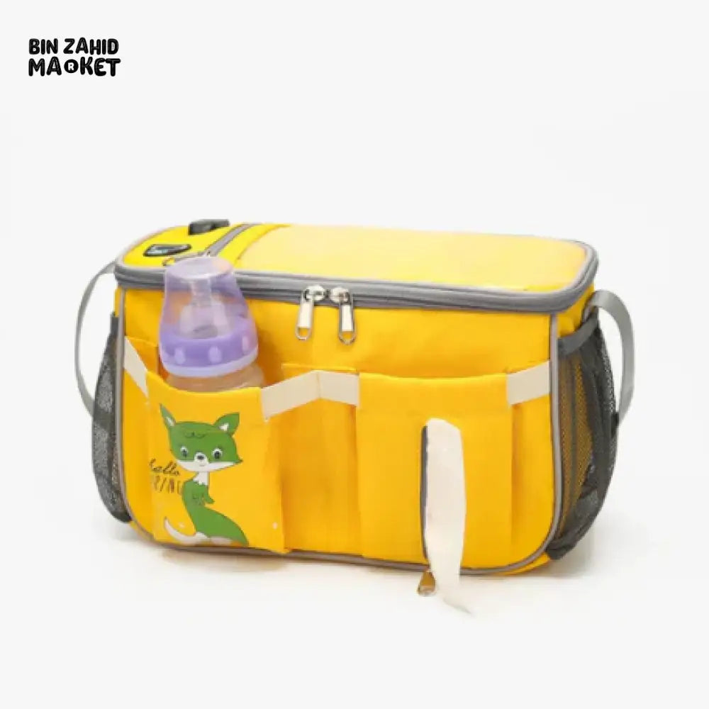 MULTI-FUNCTION DIAPER BAG ORGANIZER – STROLLER ATTACHABLE BABY TRAVEL BAG - BLUE