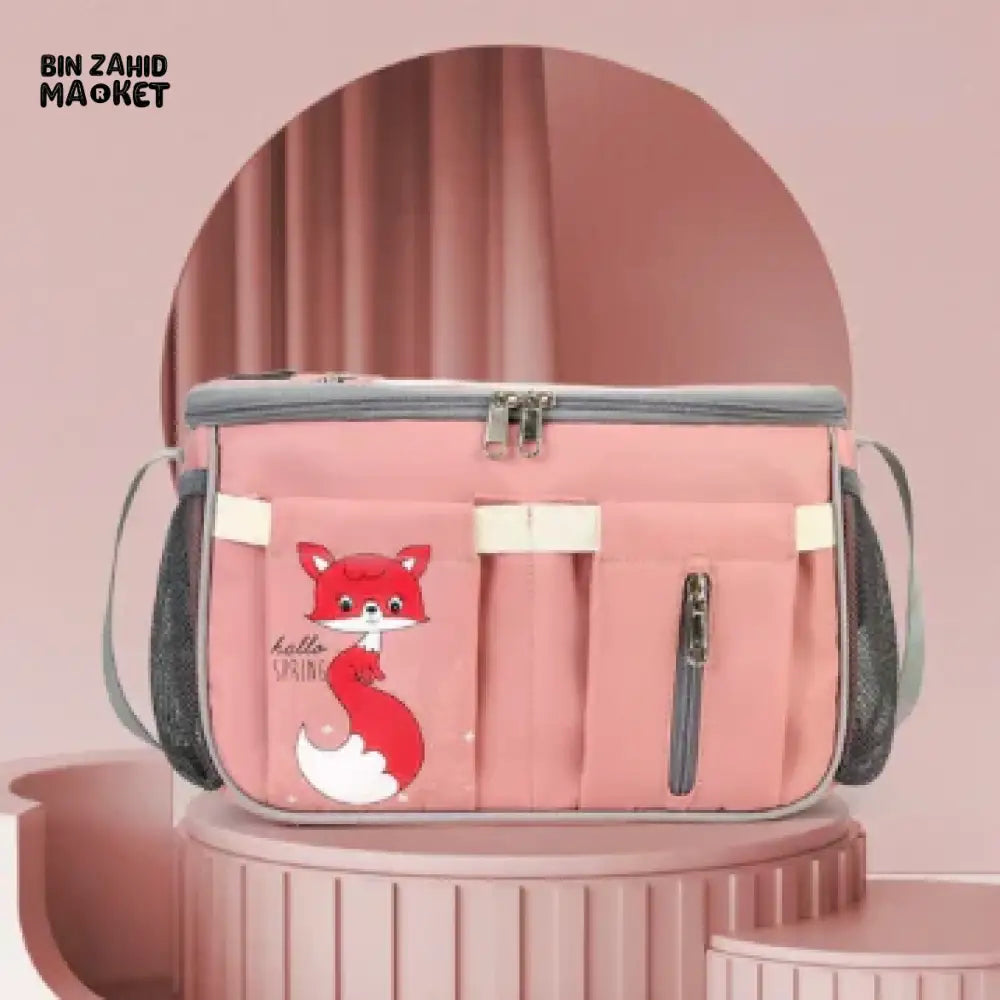 MULTI-FUNCTION DIAPER BAG ORGANIZER – STROLLER ATTACHABLE BABY TRAVEL BAG - GREEN