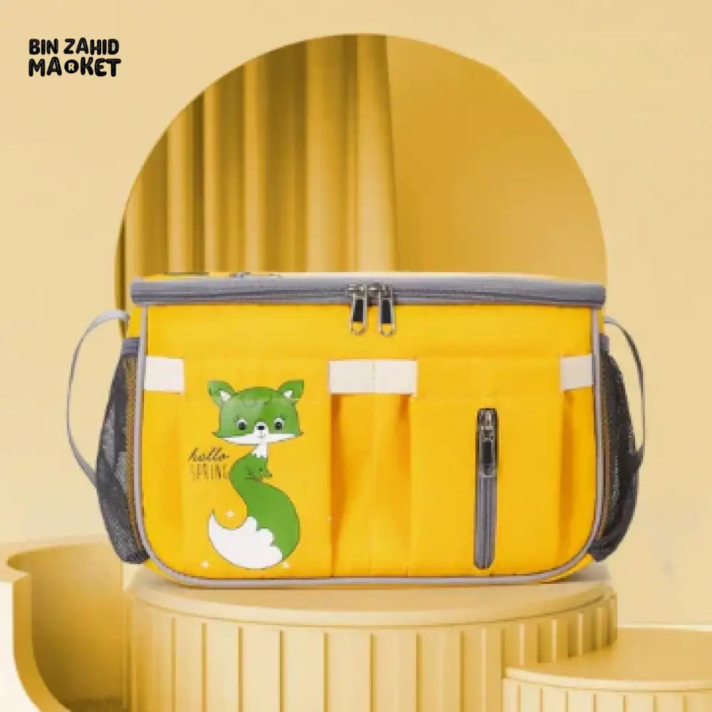 MULTI-FUNCTION DIAPER BAG ORGANIZER – STROLLER ATTACHABLE BABY TRAVEL BAG - GREEN