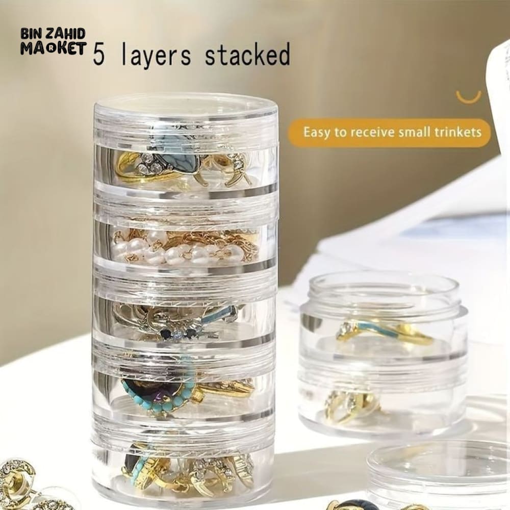 MULTI LAYER JEWELRY ORGANIZER BOX