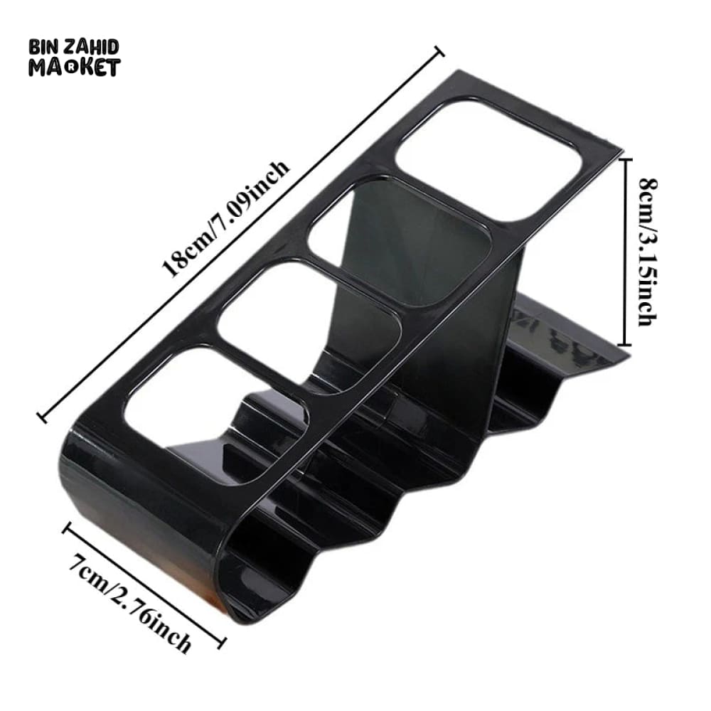 MULTI SLOT REMOTE CONTROL HOLDER STAND – PLASTIC STORAGE RACK FOR TV AC REMOTES