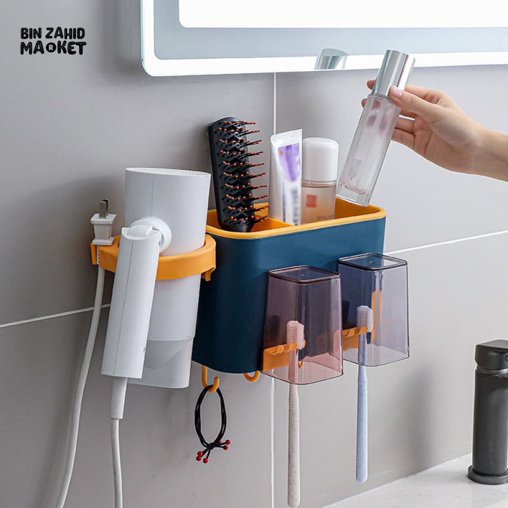 MULTI-SPACES BATHROOM SHELF
