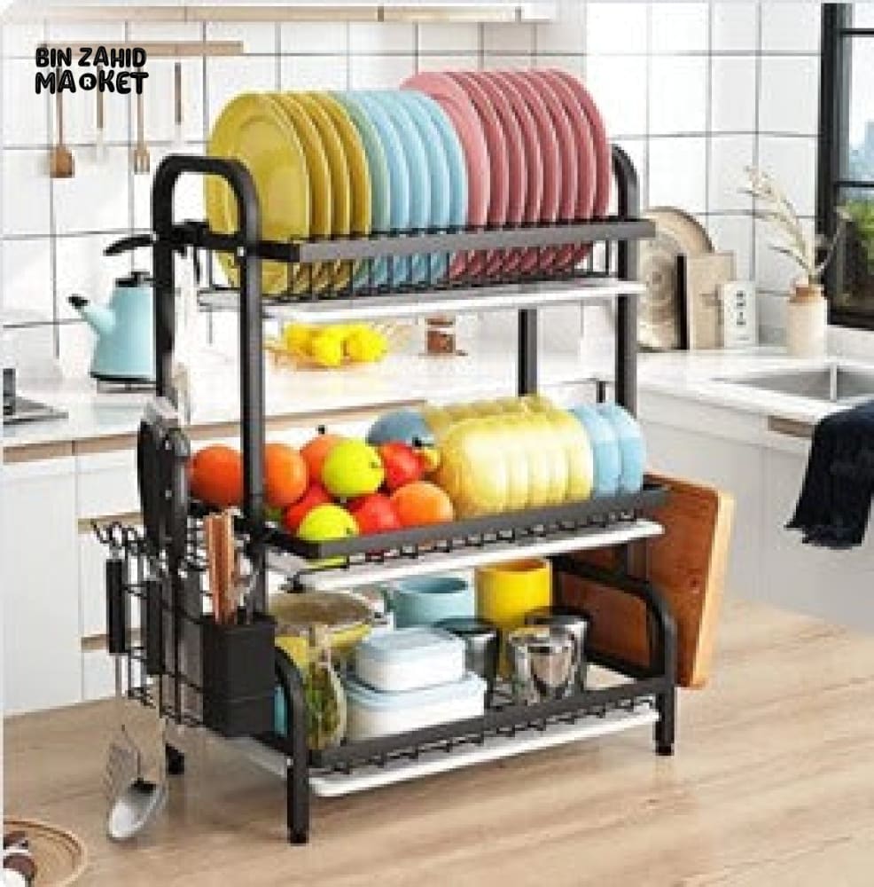 MULTI-TIERED DISH ORGANIZER