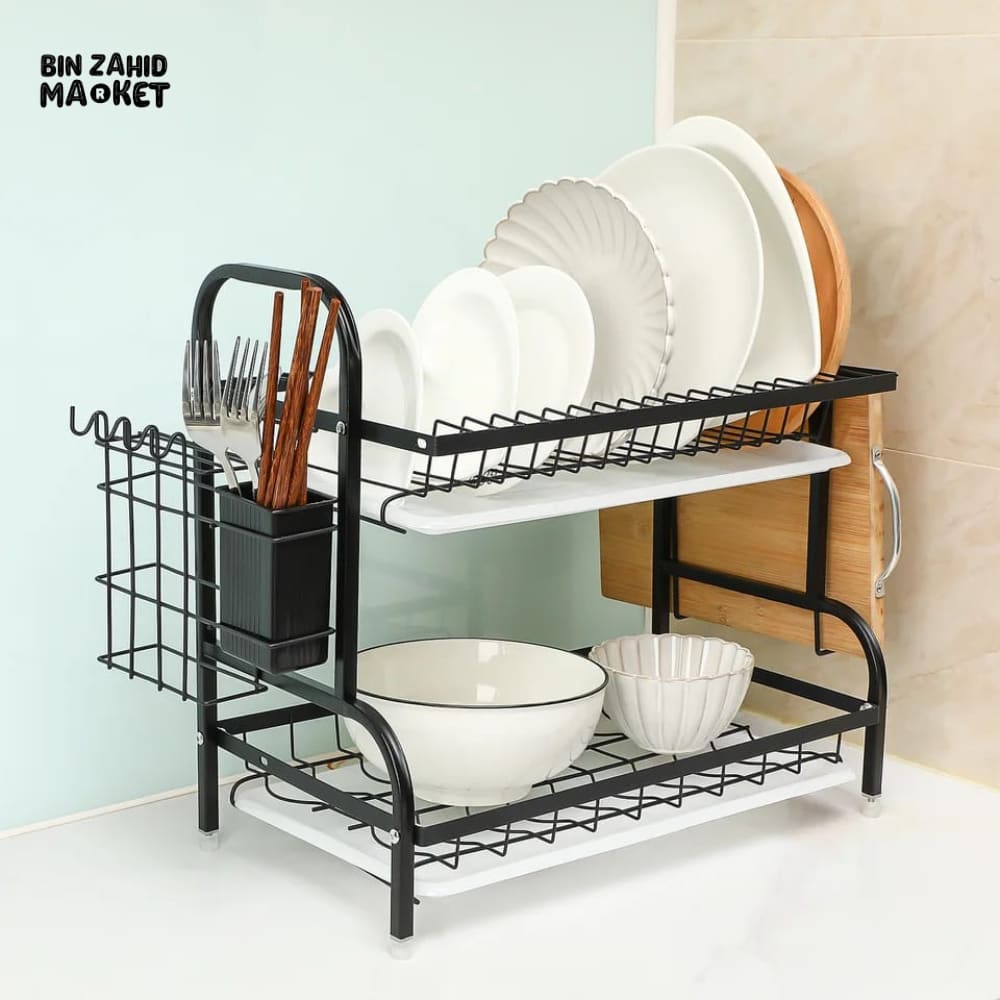 MULTI-TIERED DISH ORGANIZER