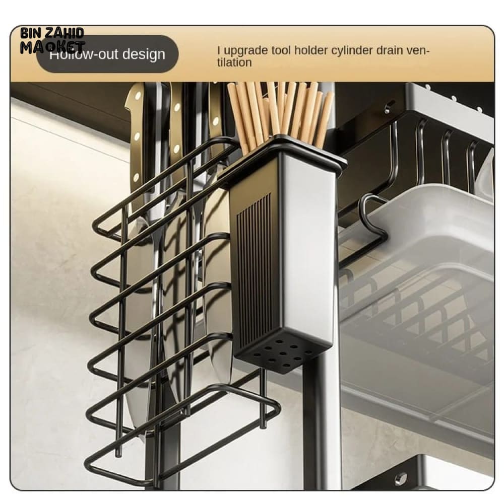MULTI-TIERED DISH ORGANIZER
