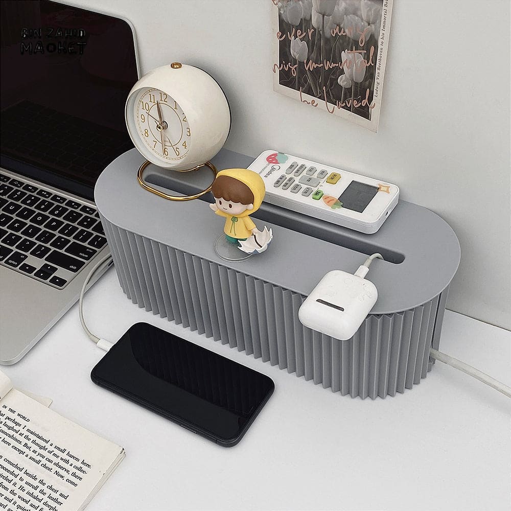 MULTIFUNCTION CABLE MANAGEMENT STORAGE BOX – SOCKET BOARD & WIRE ORGANIZER