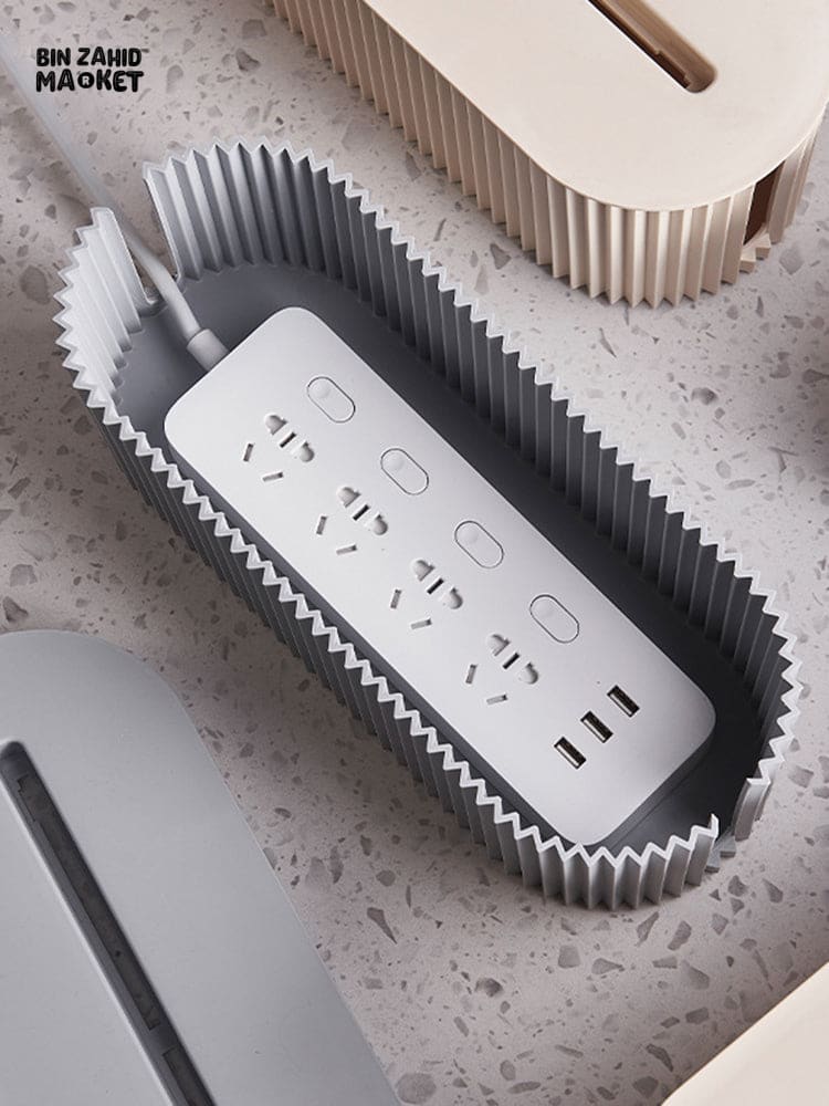 MULTIFUNCTION CABLE MANAGEMENT STORAGE BOX – SOCKET BOARD & WIRE ORGANIZER