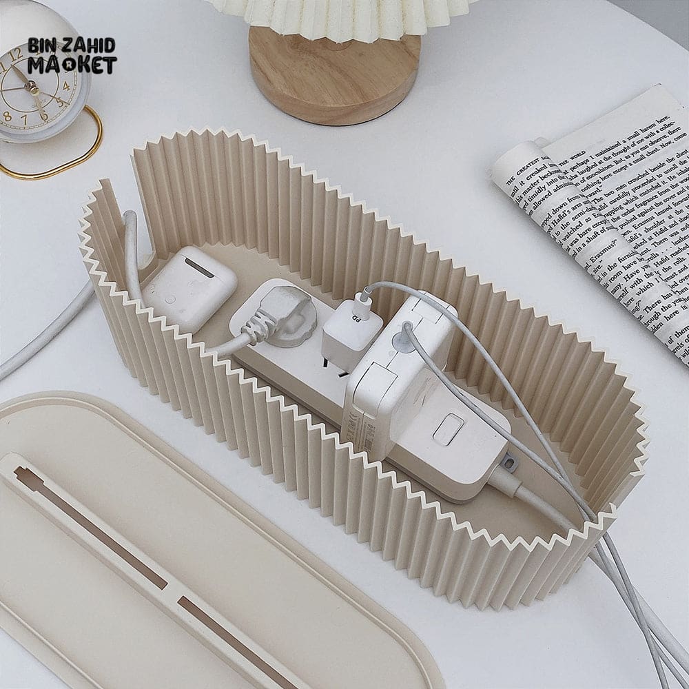 MULTIFUNCTION CABLE MANAGEMENT STORAGE BOX – SOCKET BOARD & WIRE ORGANIZER