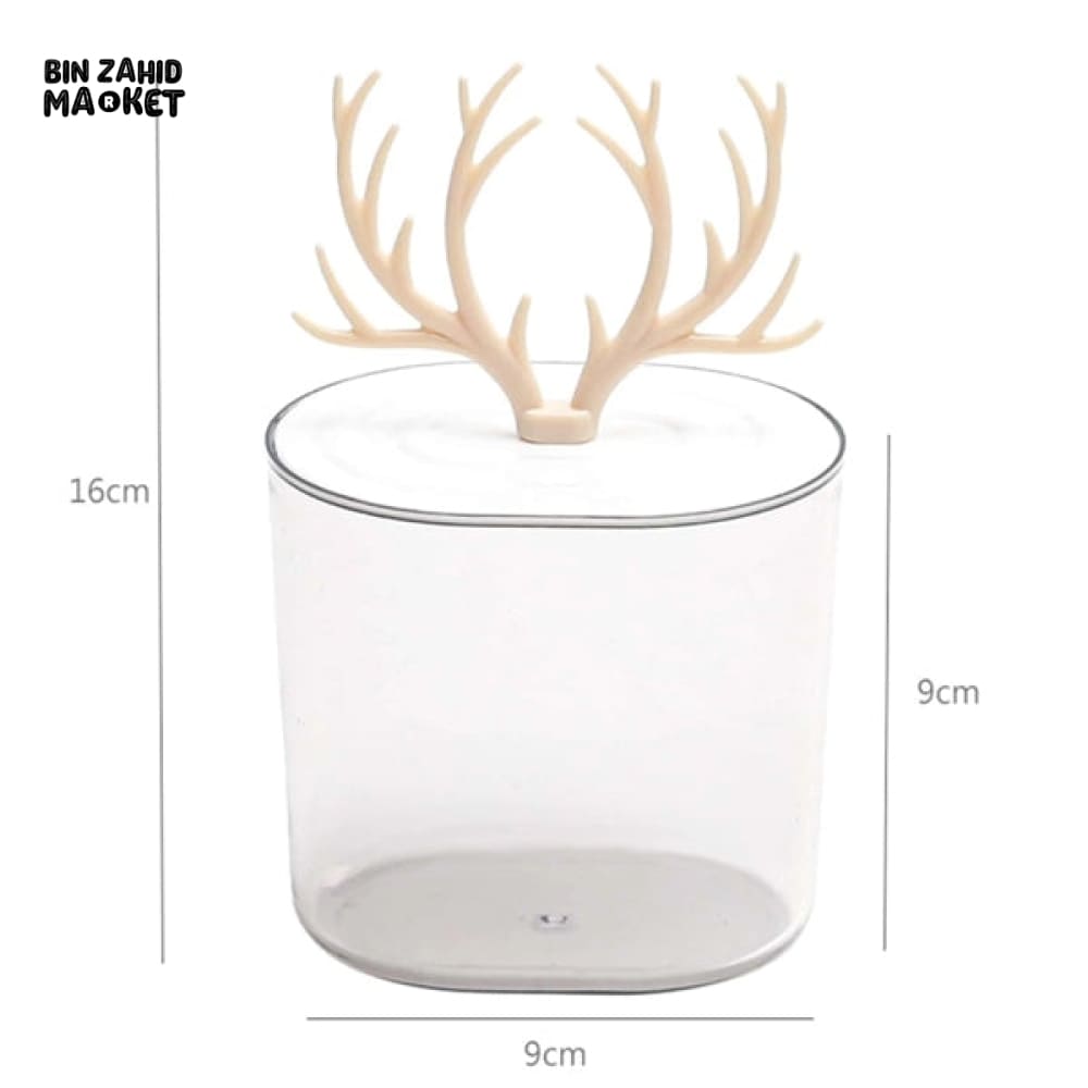 MULTIFUNCTIONAL SWAB BOX & JEWELRY STORAGE – ACRYLIC DESIGN