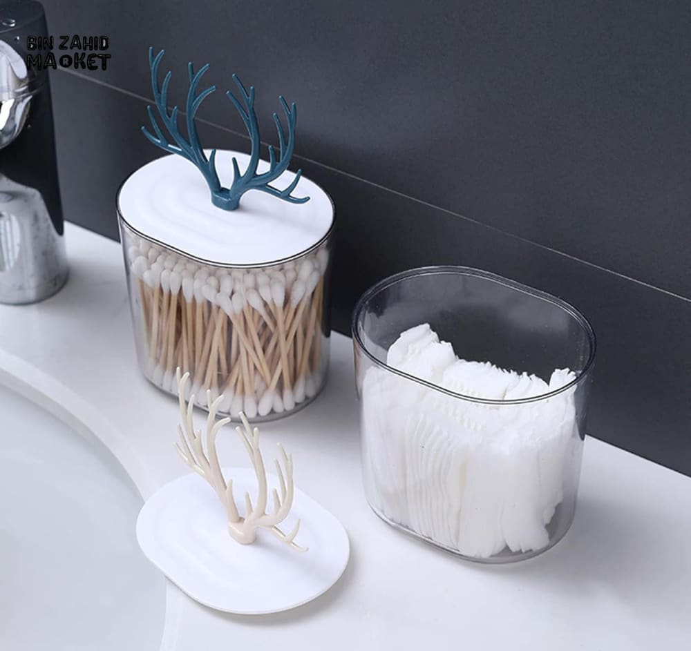 MULTIFUNCTIONAL SWAB BOX & JEWELRY STORAGE – ACRYLIC DESIGN