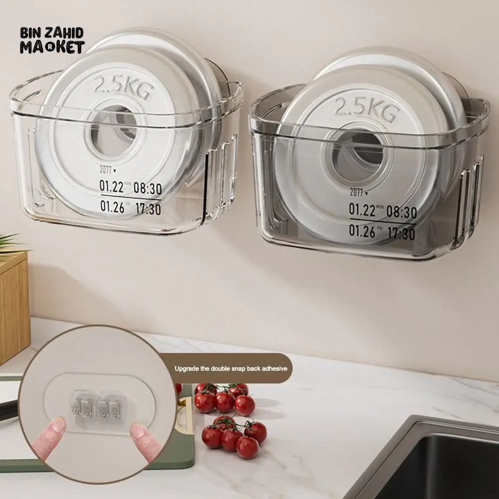 MULTIFUNCTIONAL WALL-MOUNTED STORAGE BASKET – PLASTIC DURABLE SPACE-SAVING VEGETABLE ORGANIZER