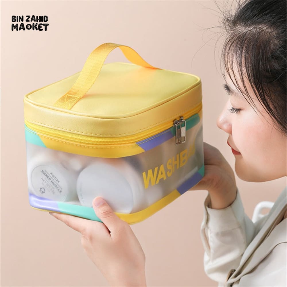 MULTIFUNCTIONAL WATERPROOF COSMETIC BAG – PORTABLE TRAVEL STORAGE
