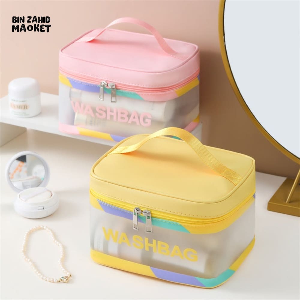 MULTIFUNCTIONAL WATERPROOF COSMETIC BAG – PORTABLE TRAVEL STORAGE