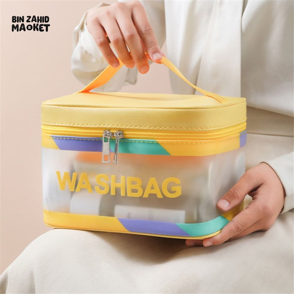 MULTIFUNCTIONAL WATERPROOF COSMETIC BAG – PORTABLE TRAVEL STORAGE