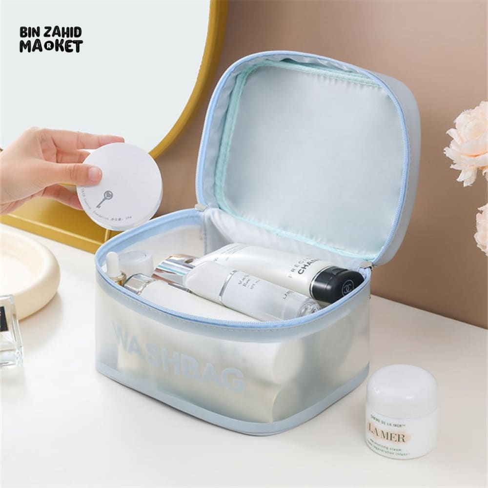 MULTIFUNCTIONAL WATERPROOF COSMETIC BAG – PORTABLE TRAVEL STORAGE