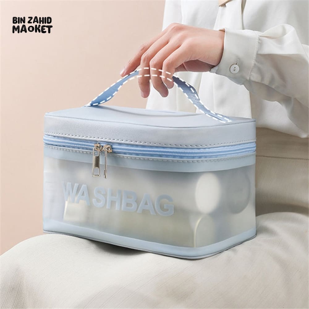 MULTIFUNCTIONAL WATERPROOF COSMETIC BAG – PORTABLE TRAVEL STORAGE