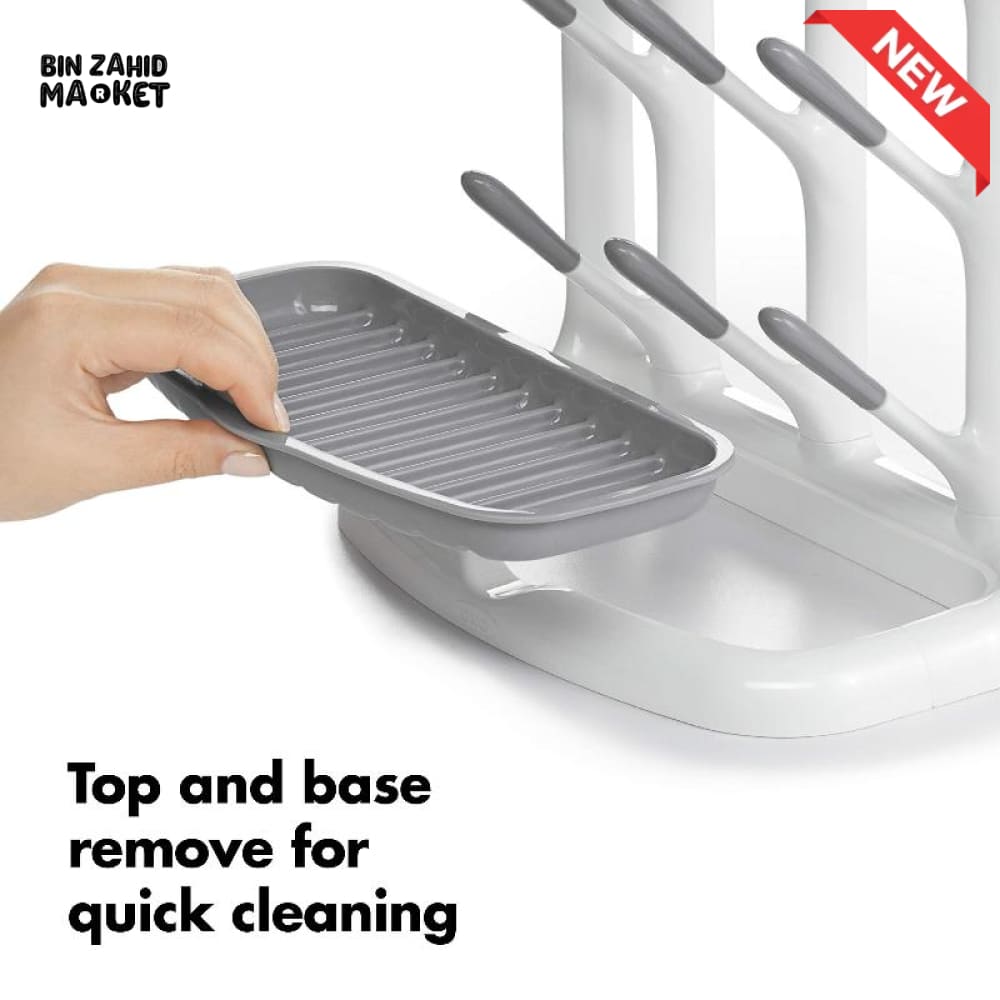 MULTIPURPOSE BABY BOTTLE & CUP DRYING RACK – HANGING DRYING STAND SPACE SAVING ORGANIZER