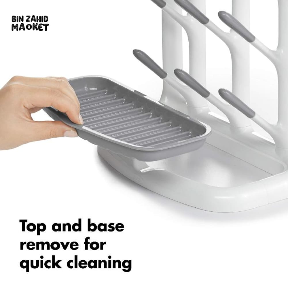 MULTIPURPOSE BABY BOTTLE & CUP DRYING RACK – HANGING DRYING STAND SPACE SAVING ORGANIZER