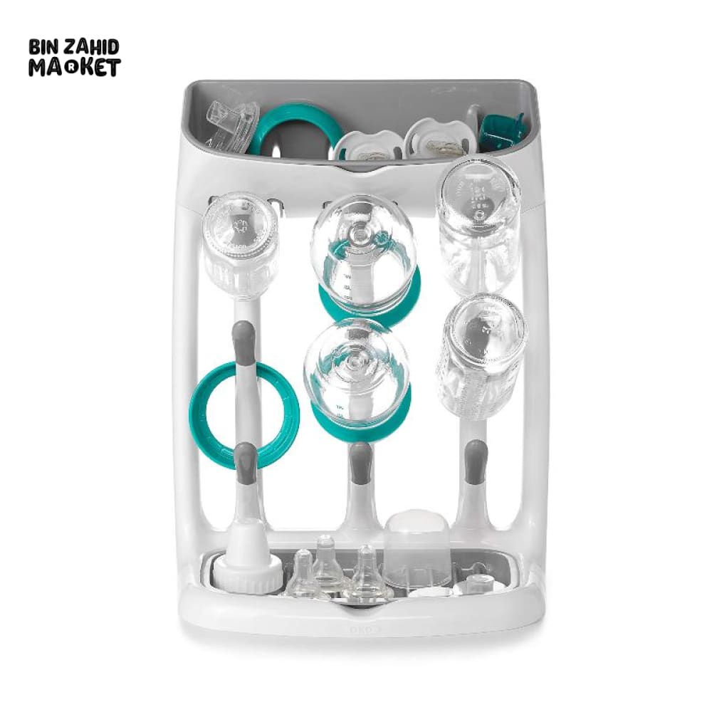 MULTIPURPOSE BABY BOTTLE & CUP DRYING RACK – HANGING DRYING STAND SPACE SAVING ORGANIZER