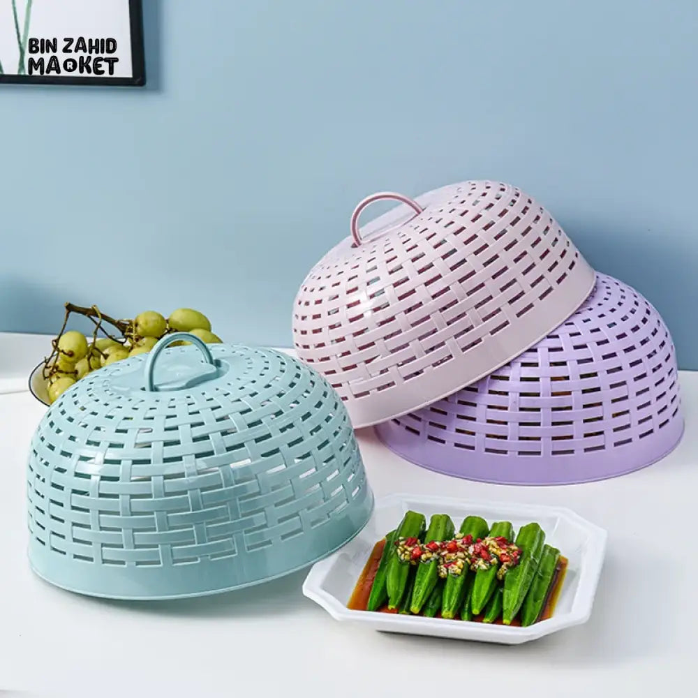 MULTIPURPOSE FOOD COVER – HOLLOW DESIGN FLYPROOF DUSTPROOF PERFECT FOR DINING TABLE AND OUTDOOR USE