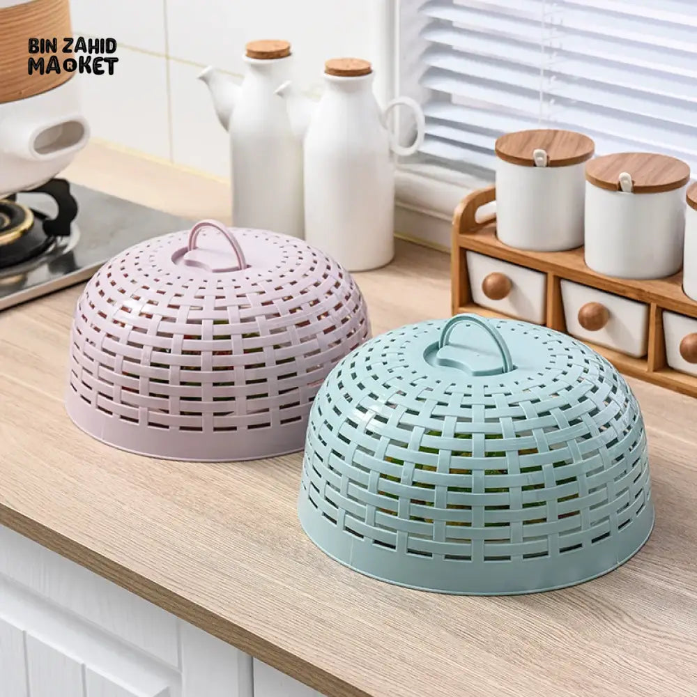 MULTIPURPOSE FOOD COVER – HOLLOW DESIGN FLYPROOF DUSTPROOF PERFECT FOR DINING TABLE AND OUTDOOR USE