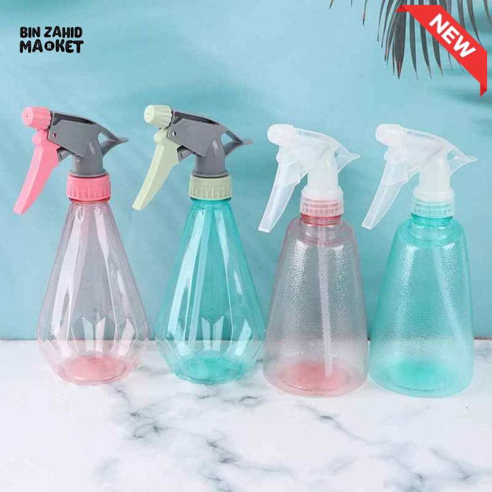 MULTIPURPOSE HAND PRESSURE SPRAY BOTTLE-500ML-LOTUS SHAPE BOTTLE